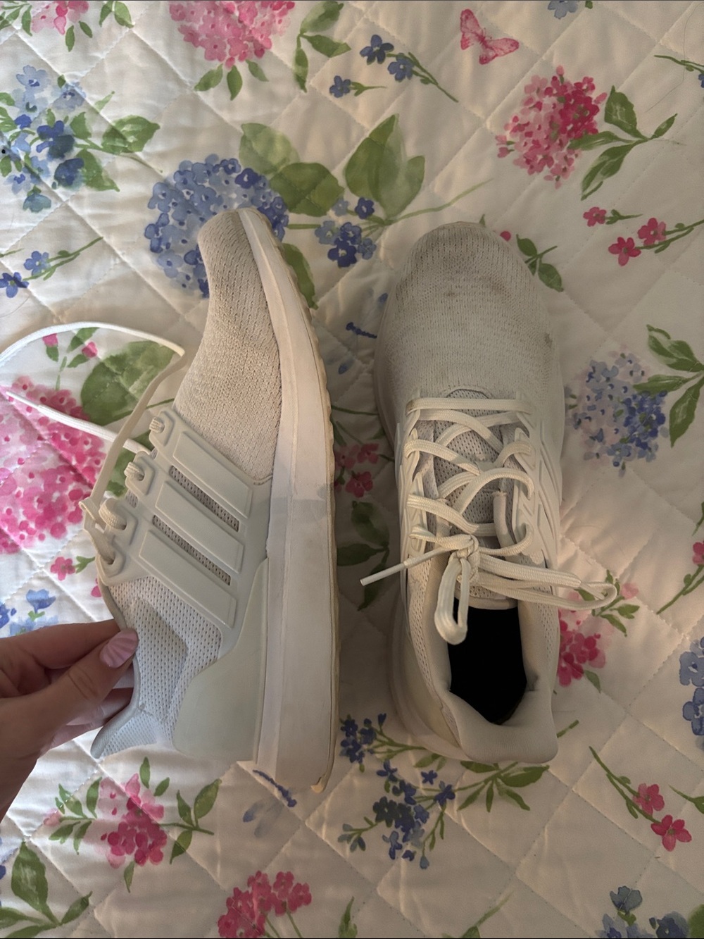 adidas Women’s Off-White Athletic Sneakers